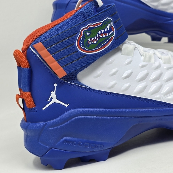 Nike Air Jordan Force Savage Pro 2 Mens Sz 13 PE FL Gators Cleats CV1666-102 New - Picture 9 of 11